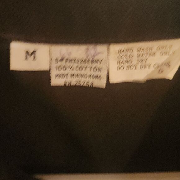 VINTAGE LA GEAR Black Denim Crop Jacket with Sequin Car Design - Picture 2 of 6